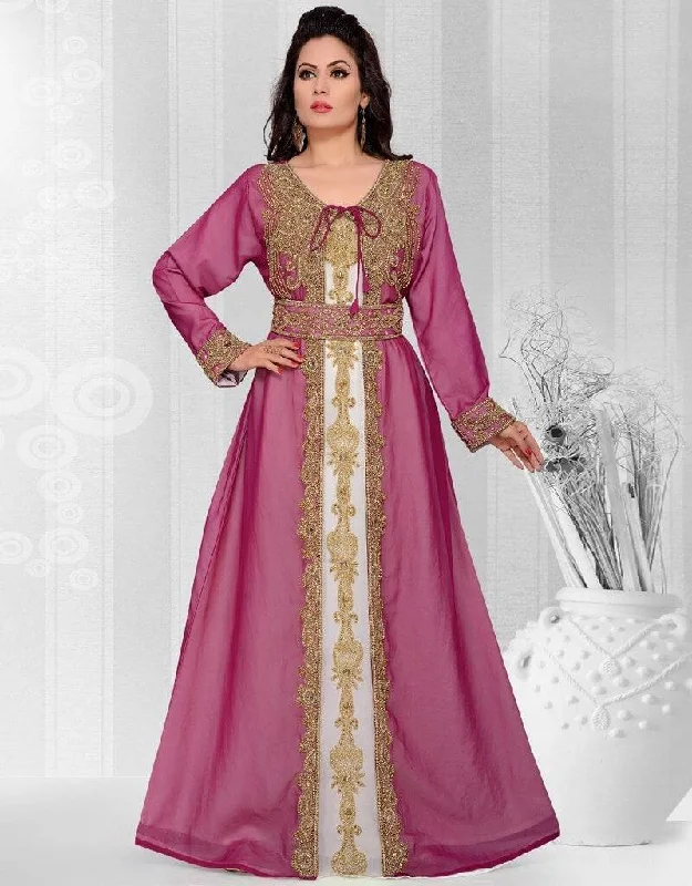 Luxury Moroccan style abaya dress