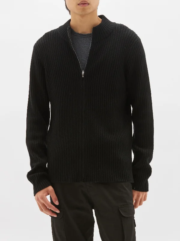 ribbed popover knit