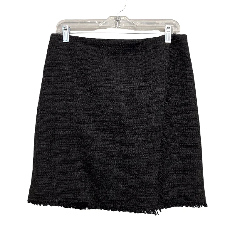 Skirt Mini & Short By Ann Taylor In Black, Size: 6