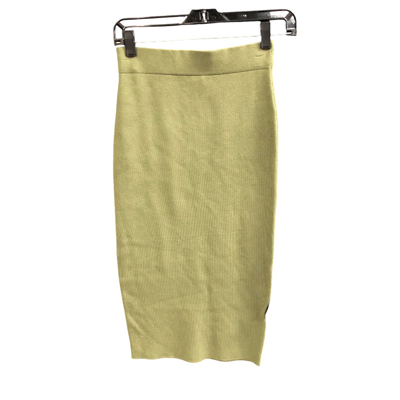 Skirt Mini & Short By Marled In Green, Size: Xs