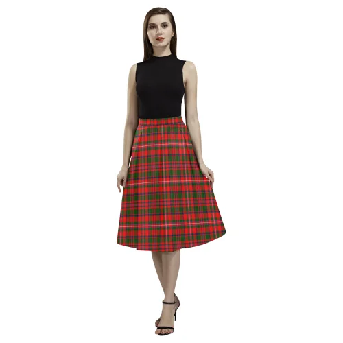 MacKinnon Modern Tartan Aoede Crepe Skirt