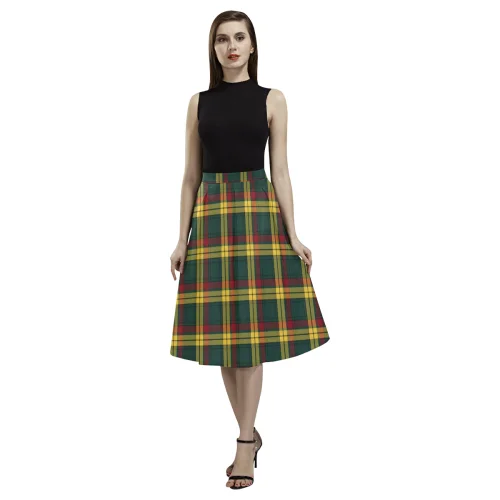 MacMillan Old Modern Tartan Aoede Crepe Skirt