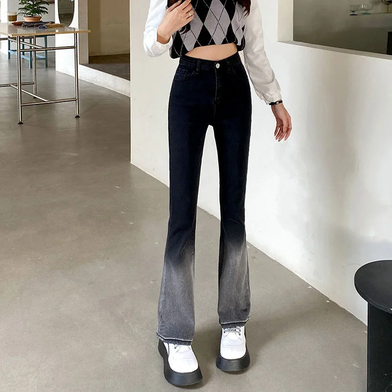 NiDELL: Women’s Elegant Jeans long pants for Spring