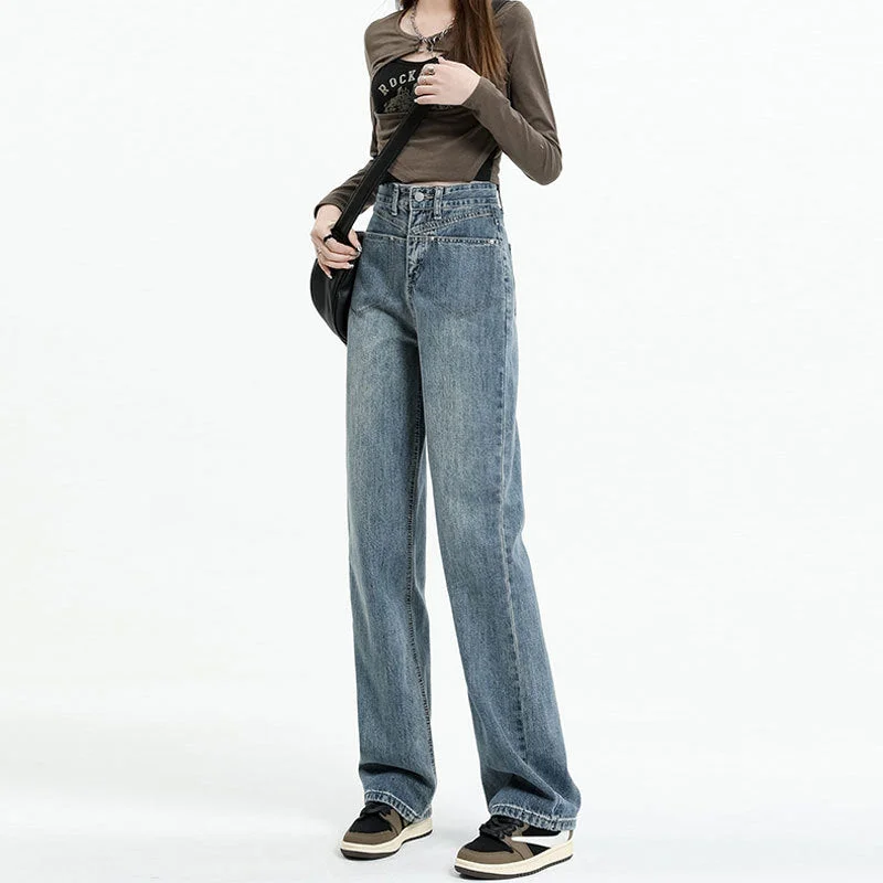 NiDELL: Women’s Elegant Long Pants Jean For Autumn