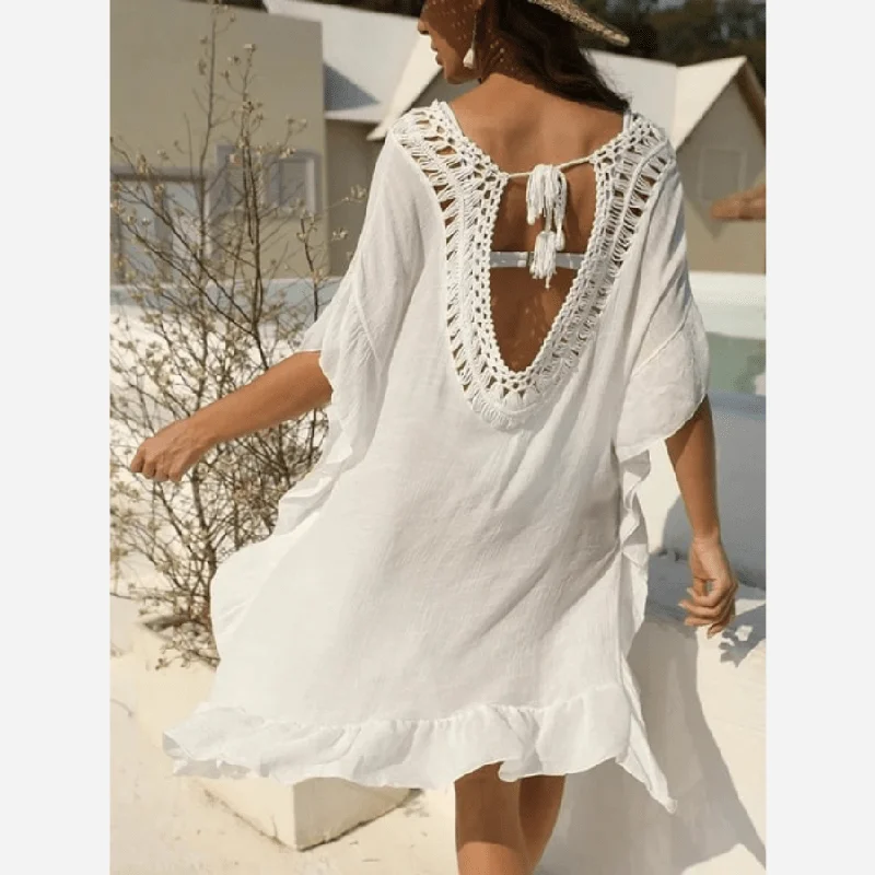 Beach Crochet Cover Up